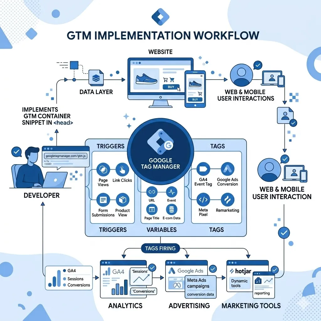 Google Tag Manager Workflow